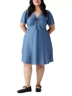 Plus Size Levi's® Delray Western Mini Dress